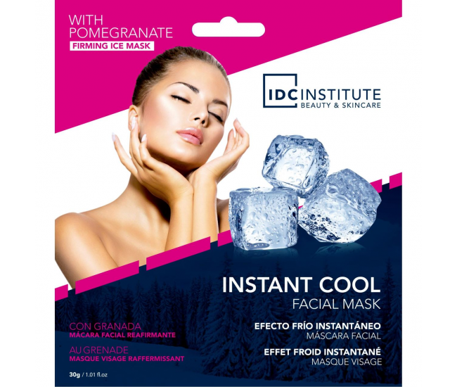 Masca pentru fata racoritoare cu rodie Instant Cool IDC Institute 3402, 30 g