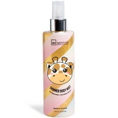 Spray de corp Cute Animals Shimmer Mist Giraffe, IDC Institute 12185, 250ml