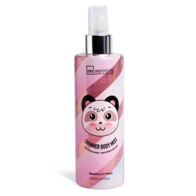 Spray de corp Cute Animals Shimmer Mist Panda, IDC Institute 12184, 250ml