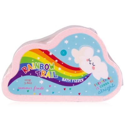 Bila efervescenta de baie pentru copii Over the Rainbow Trail Effect, Accentra, 3555049, 110g