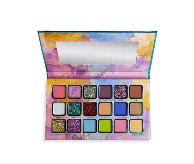 Paleta fard de pleoape Sweet Pastel Magic Studio 26020, 18 culori