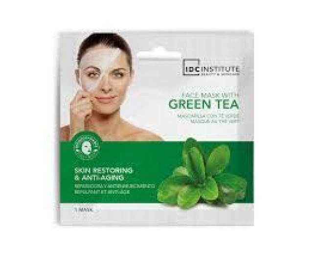 Masca faciala cu extract de ceai verde, IDC Institute 5841, 22 g