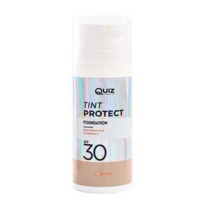 Fond de ten Tint Protect SPF30, Quiz, Nr 02 Natural, 30ml