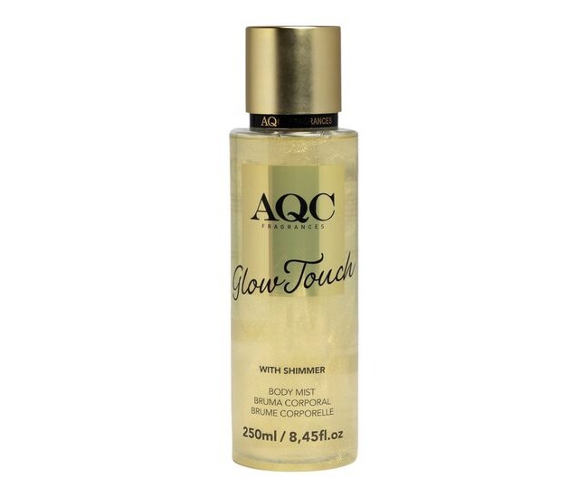 Spray de corp Glow Touch Shimmer Gold Aquarius 99035, 250 ml