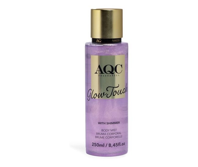 Spray de corp Glow Touch Shimmer Purple Aquarius 99036, 250 ml