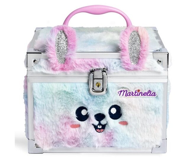 Trusa de machiaj tip cufar Circus Furry Case, Martinelia, 12146