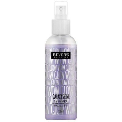 Spray de corp parfumat, cu particule sclipitoare, holografic, Galaxy Shine, Reevers, 100 ml