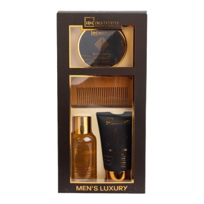 Set 4 produse de ingrijire Men's Luxury, IDC Institute 91033, 230 ml