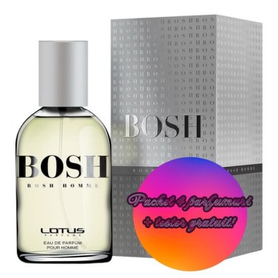 Set 4 Apa de parfum Bosh Homme, Revers, Barbati, 100ml + Tester 100 ml GRATUIT