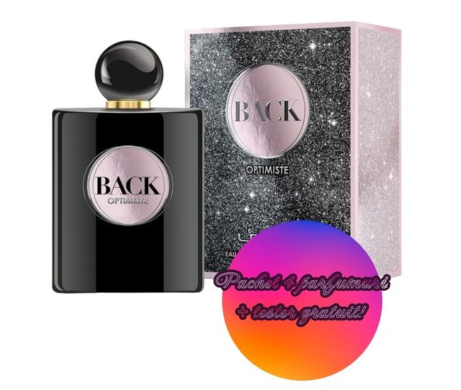 Set 4 Apa de parfum Back Optimiste Revers, Femei, 100 ml + Tester 100 ml GRATUIT