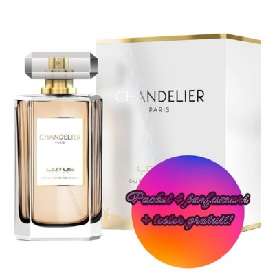 Set 4 Apa de parfum Chandelier Paris, Revers, Femei, 100 ml +Tester 100 ml GRATUIT