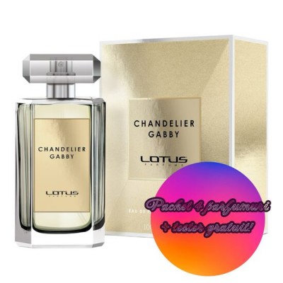 Set 4 Apa de parfum Gabby Chandelier Revers, Femei, 100 ml + Tester 100 ml GRATUIT