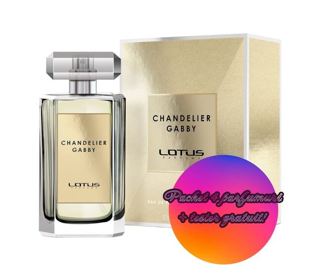 Set 4 Apa de parfum Gabby Chandelier Revers, Femei, 100 ml + Tester 100 ml GRATUIT