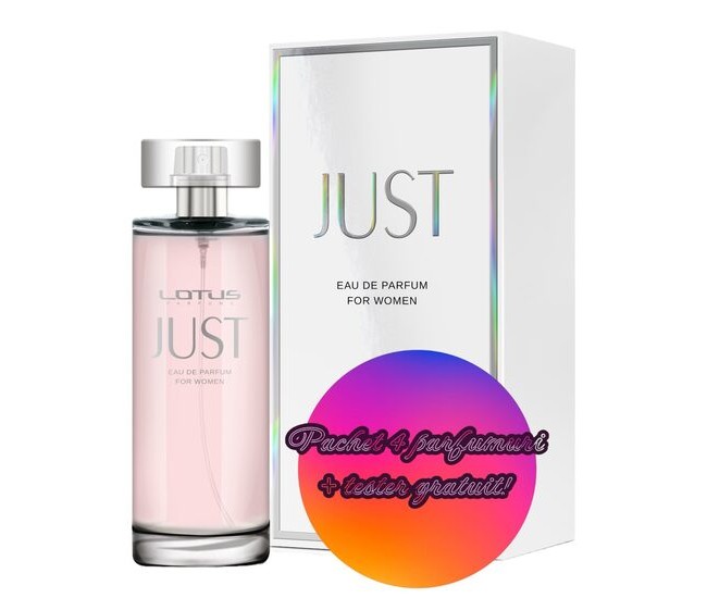 Set 4 Apa de parfum Just, Revers, Femei, 100 ml + Tester 100 ml GRATUIT