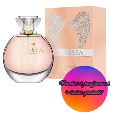 Set 4 Apa de parfum Odyssea, Revers, Femei, 100 ml + Tester 100 ml GRATUIT