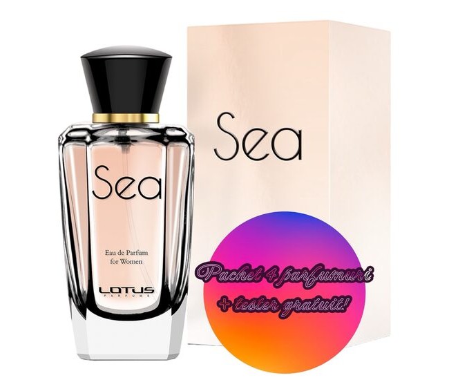 Set 4 Apa de parfum Sea, Revers, Femei, 100 ml + Tester 100 ml GRATUIT