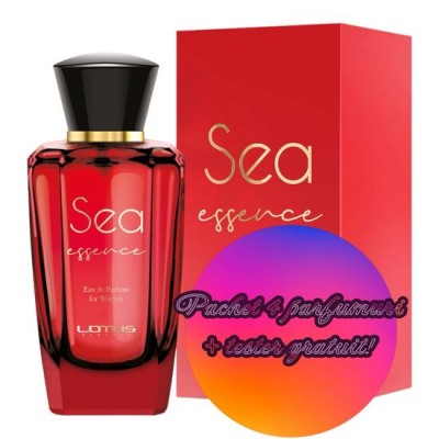 Set 4 Apa de parfum Sea Essence, Revers, Femei, 100 ml +Tester 100 ml GRATUIT