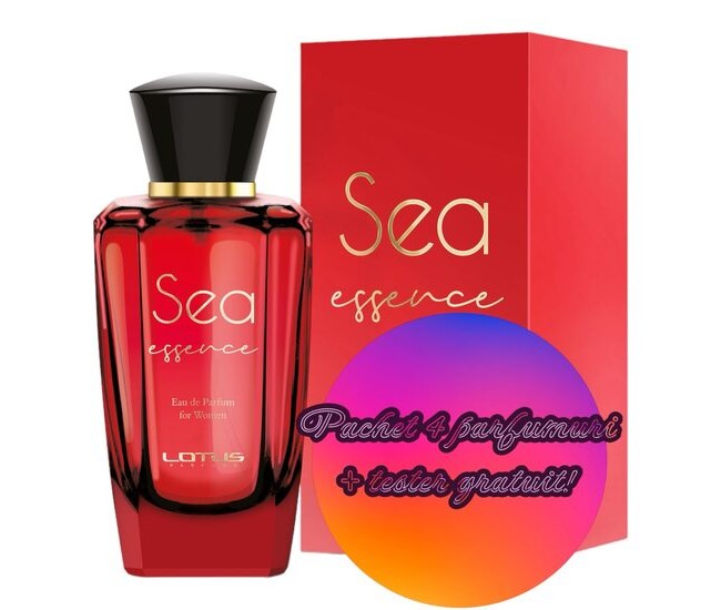 Set 4 Apa de parfum Sea Essence, Revers, Femei, 100 ml +Tester 100 ml GRATUIT