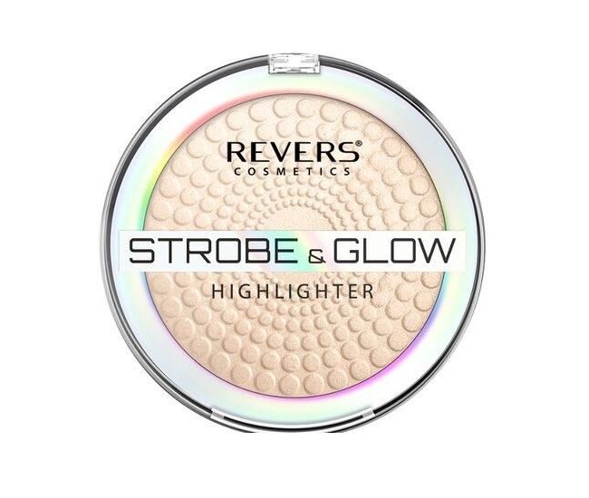 Iluminator pudra, Strobe and Glow, Revers, 8g, Nr 03, Champagne