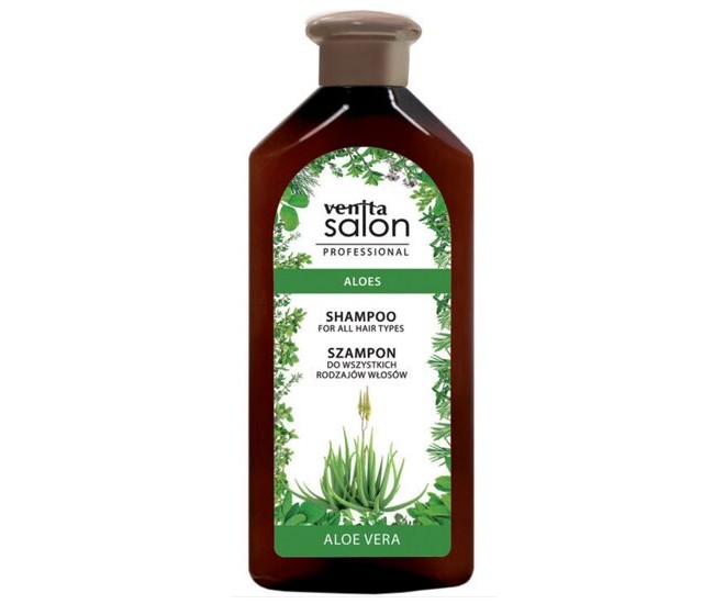 Sampon Herbal, cu Extract de Aloe Vera, Salon Professional, regenerare intensa, Venita, 500ml