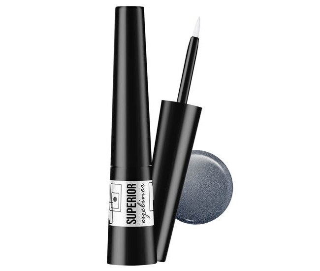 Eyeliner Superior rezistent la apa, Vipera, Nr. 05 Argintiu