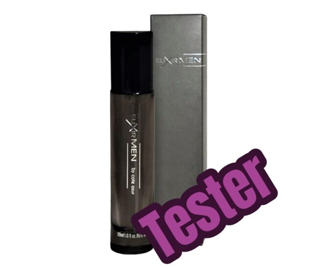 Tester - Apa de toaleta Cote d'Azur, Elixir, Grey, Barbati, 30ml 