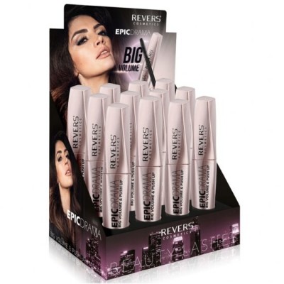 Mascara Epic Drama Big Volume & Push Up, set 11+ 1 gratis