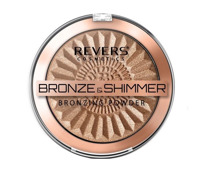 Pudra bronzanta, Bronze and Shimmer, Revers, 9g,  2