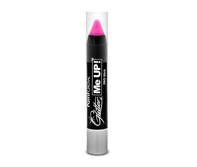 Creion cu sclipici, pentru fata si corp -UV reactiv - Candy Pink Glitter me Up! Paint Glow