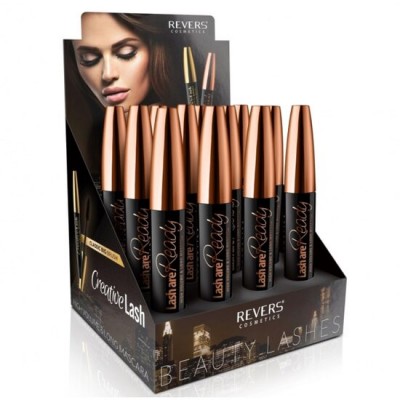 Mascara Lash are Ready - High Volume % Long, Revers, negru, Set 11+1 GRATIS