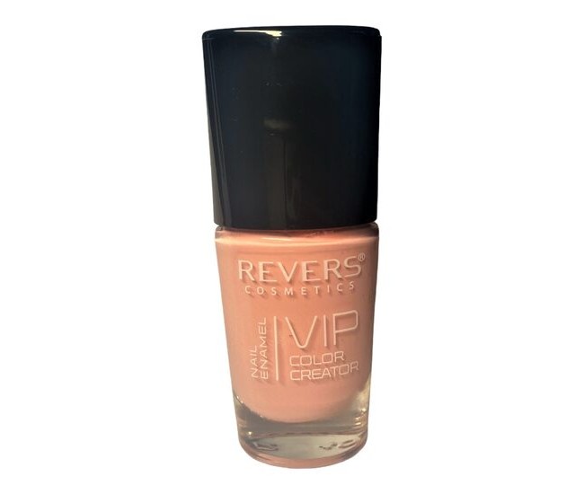 Lac de unghii Vip, 3D, Revers, roz nude, mat, 12 ml, Nr 124