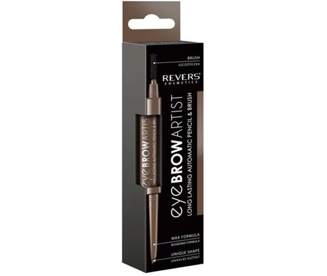 Contur sprancene automat, tip marker, cu pensula speciala, Eye Brow Artist, Revers, taupe