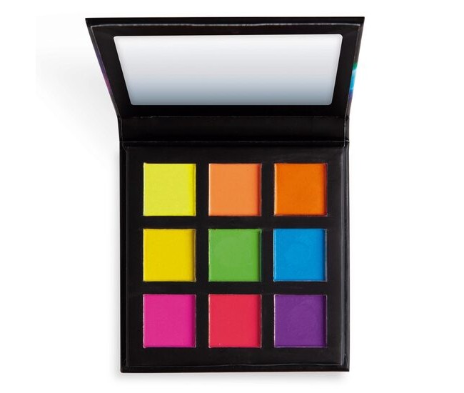 Paleta fard de pleoape Flash Neon, 9 Culori, Magic Studio