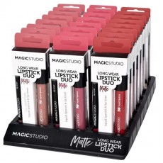 Kit 24 Seturi Perfect Lips (un ruj lichid mat si un creion contur, asortate), Magic Studio