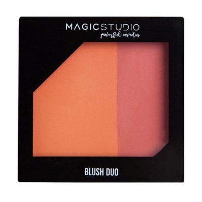 Fard de obraz Duo, Pocket Colors, Magic Studio, Intense Peach, 10 g