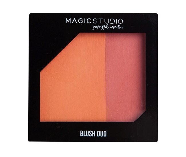 Fard de obraz Duo, Pocket Colors, Magic Studio, Intense Peach, 10 g