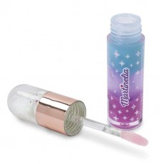 Luciu de buze cu aroma de fructe si efect Glitter, Snowball Bear, fetite, 5.8ml, Martinelia