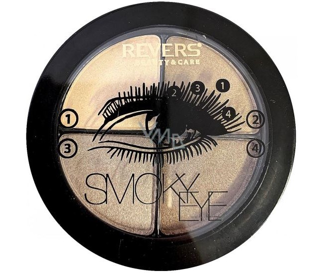 Fard de pleoape 4 culori Smoky Eye Revers 16P, 8 g