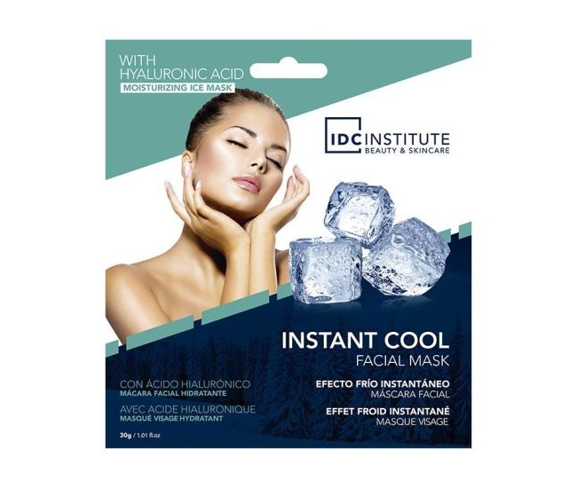 Masca pentru fata racoritoare cu acid hialuronic Instant Cool IDC Institute 3401, 30 g