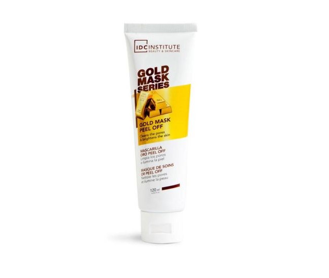 Masca pentru fata peel-off cu efect de stralucire si anti-imbatranire Gold collagen  IDC Institute 3471, 120 ml