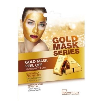 Masca pentru fata peel-off cu efect de stralucire si anti-imbatranire Gold collagen  IDC Institute 3430, 15 g