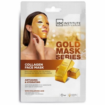 Masca pentru fata cu efect de stralucire si anti-imbatranire Gold collagen  IDC Institute  3422