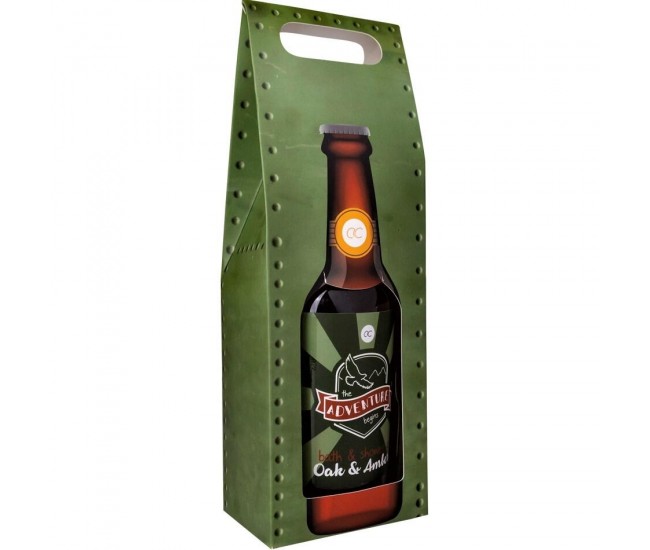 Gel de dus barbati Adventure Collection Beer Bottle Accentra 8157083, 360 ml