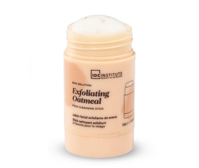 Baton facial demachiant cu efect exfoliant pe baza de ovaz IDC Institute 42029, 25 g