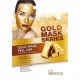 Masca pentru fata peel-off cu efect de stralucire si anti-imbatranire Gold collagen  IDC Institute 3430, 15 g