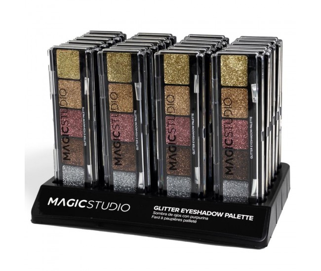 Paleta sclipici pentru pleoape Pressed Glitter, Magic Studio, 68029 