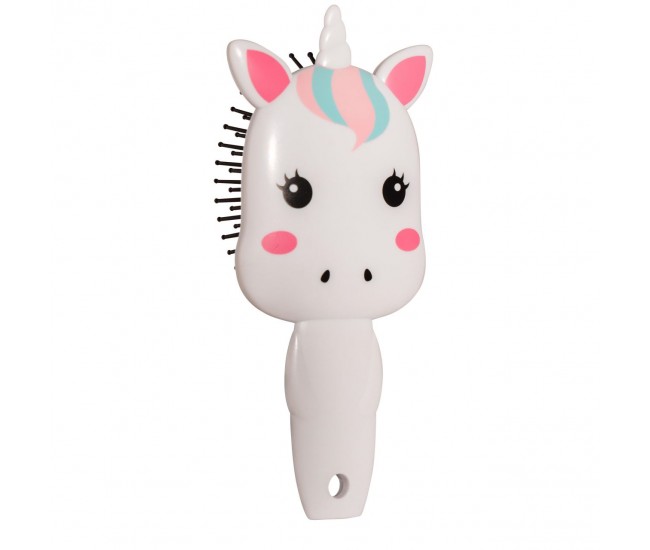 Perie de par pentru copii alba Sweet Dreams Unicorn Martinelia 3014w