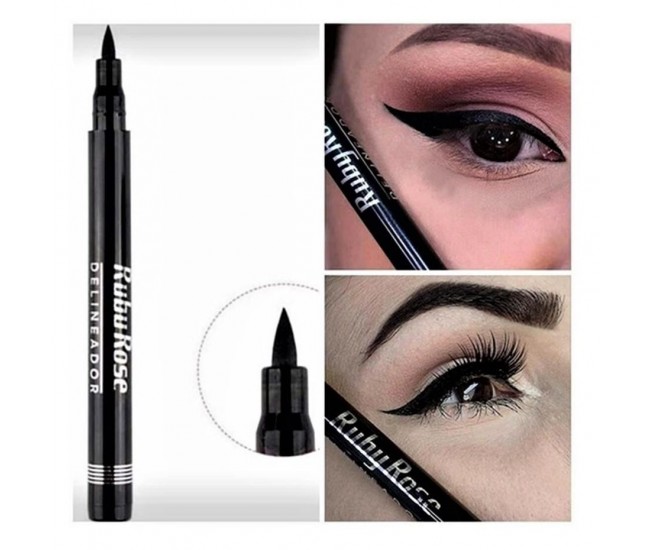 Creion Eyeliner super black&whaterproof Ruby Rose HB090