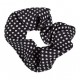 Set doua elastice de par Top Choice 23859, Black & White Dots