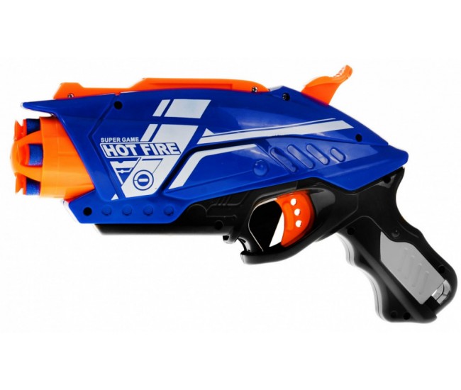 Arma de jucarie Blaze Storm Hot Fire, pistol cu 20 gloante